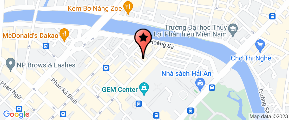 Map go to Huynh Nguyen Consultant Company Limited