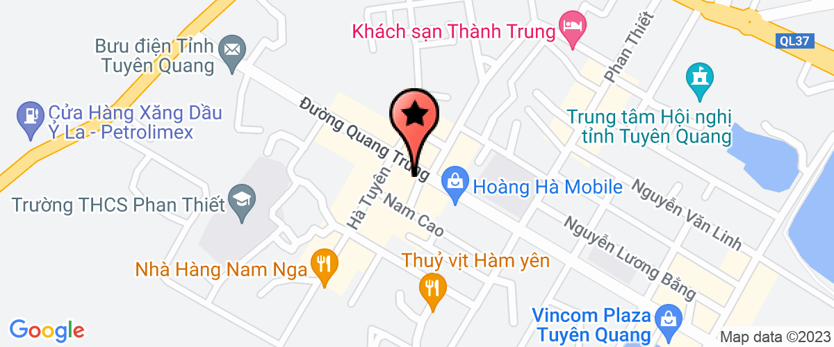 Map go to Kim Hai Ngoc Minerals Joint Stock Company
