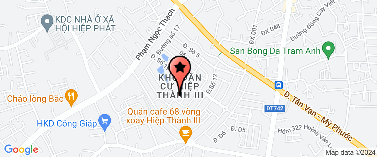 Map go to C&y Leather Viet Nam Company Limited