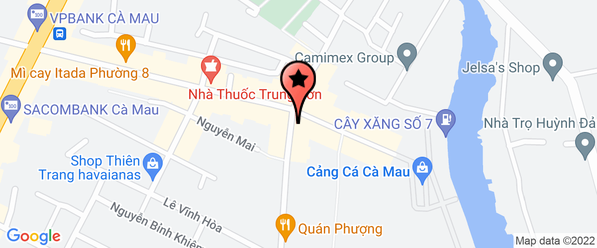 Map go to Kim Dai Thang Gold Shop Private Enterprise