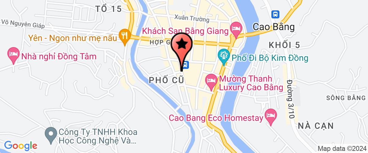 Map go to Giang Hien Company Limited