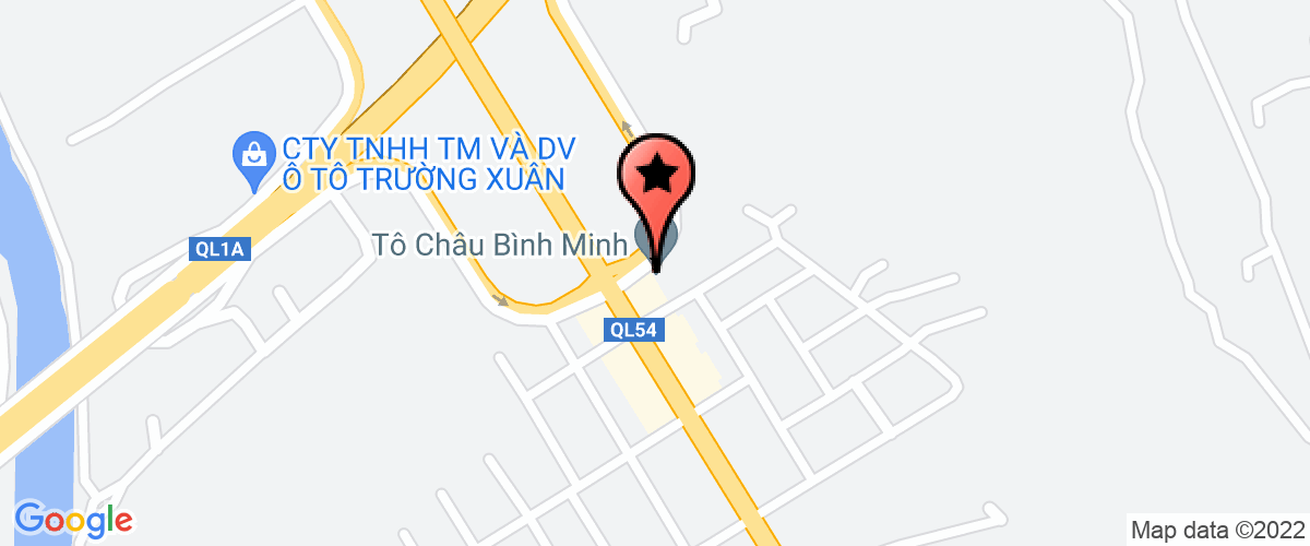 Map go to Chan Hung Binh Minh Private Enterprise