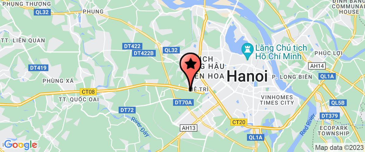 Map go to Viet Han International Invesmtent Joint Stock Company