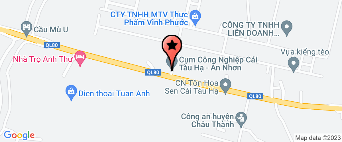 Map go to Bich Chi 2 Food Company Limited
