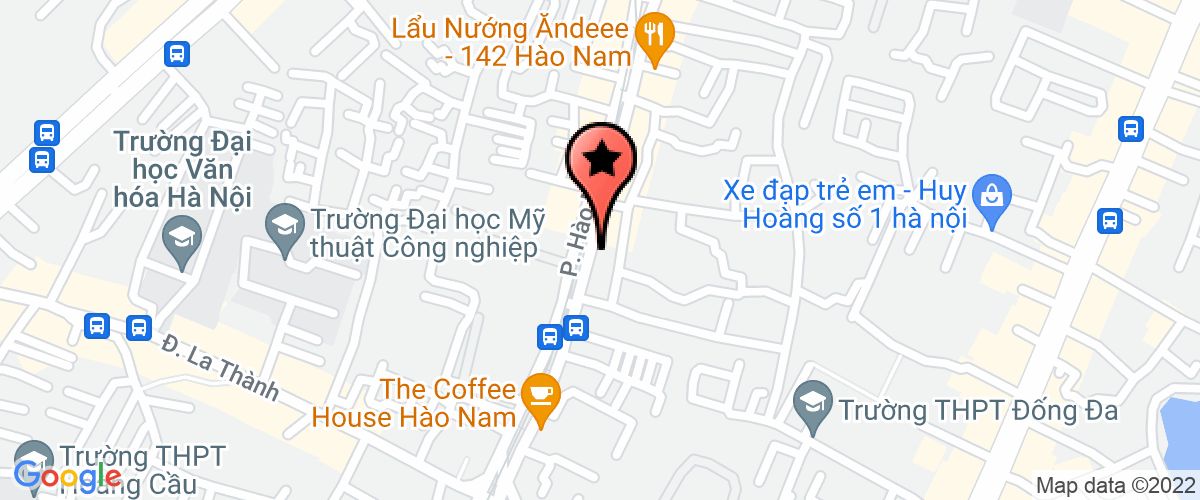 Map go to Thien Nga Services And Construction Joint Stock Company