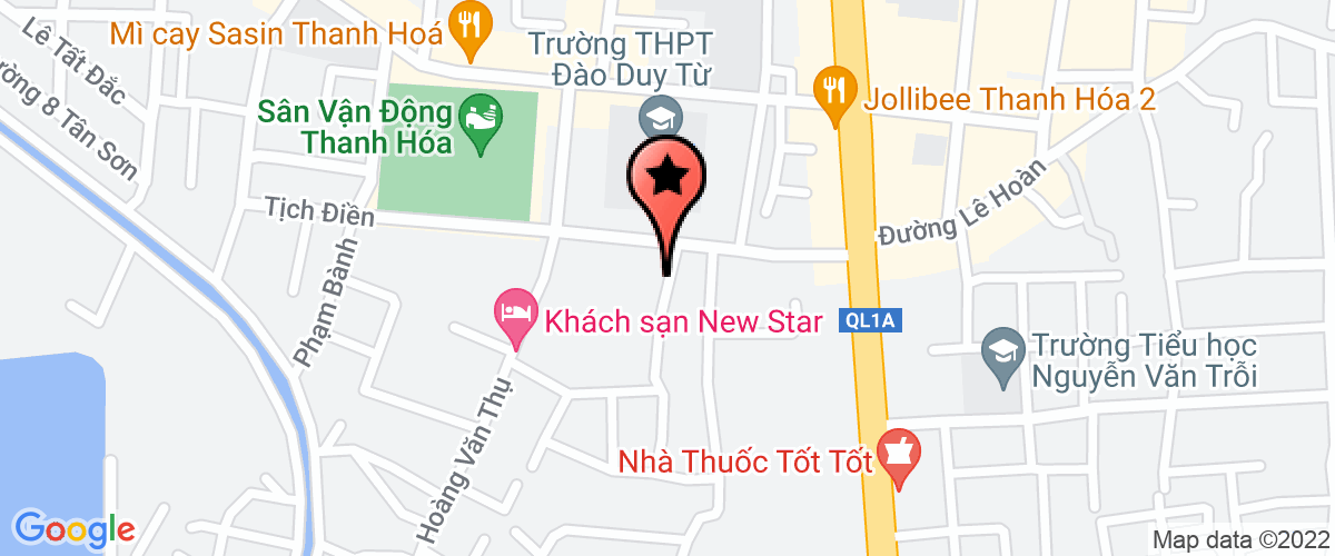 Map go to Tin Nghia Breeding Company Limited