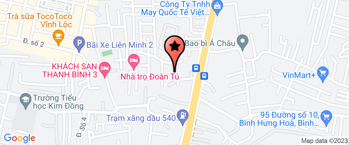 Map go to Hai Thien Long Security Services Company Limited