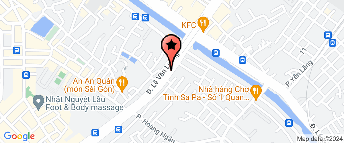 Map go to Viet Thang Le Van Luong Trading Service Company Limited