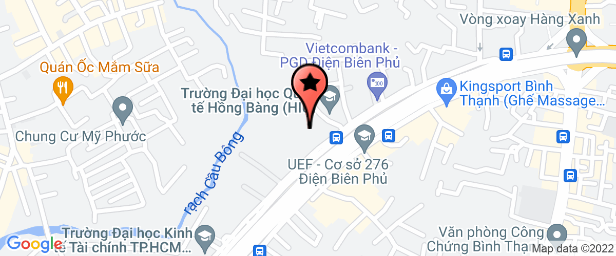 Map go to Doi Xanh Investment Corporation
