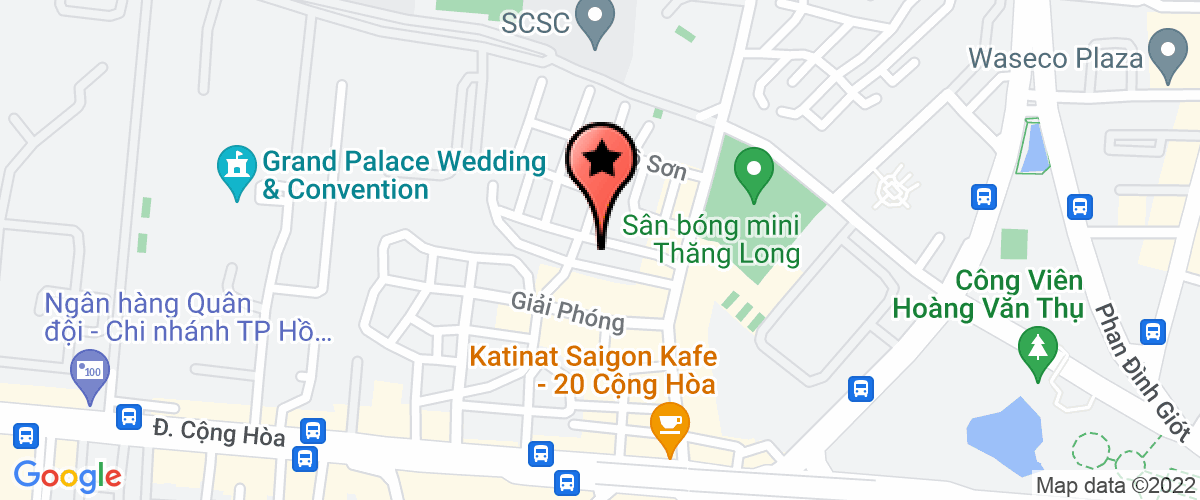 Map go to Hoang Nhat Real Estate One Member Company Limited