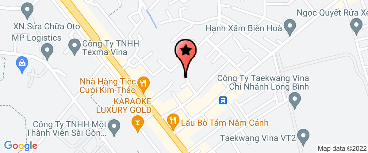 Map go to Dong Nga Tien Trading Service Company Limited