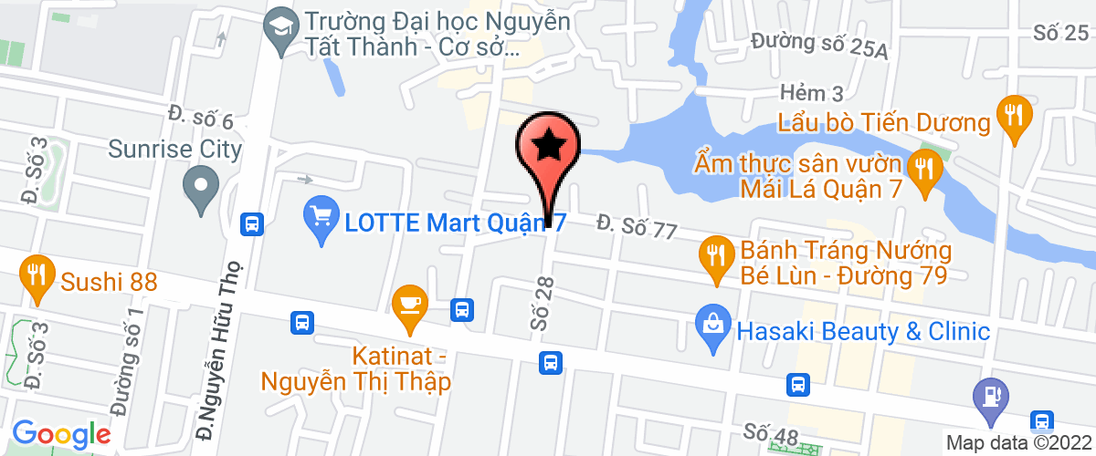 Map go to Bao Trung Service Company Limited