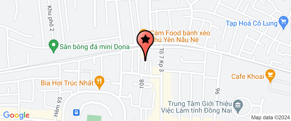 Map go to Tin Than Tai Company Limited
