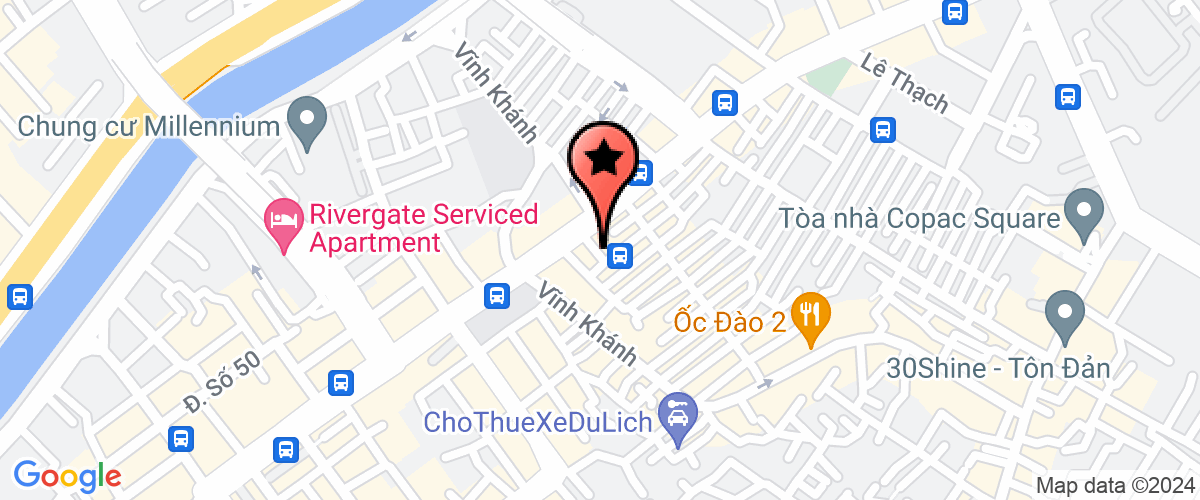 Map go to Viet A Real Estate Investment Joint Stock Company