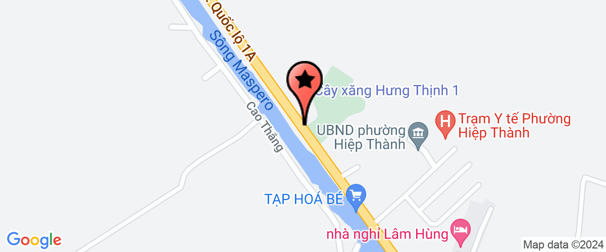 Map go to SX  Mien Tay Tac Rang Composite Service Trading Company Limited