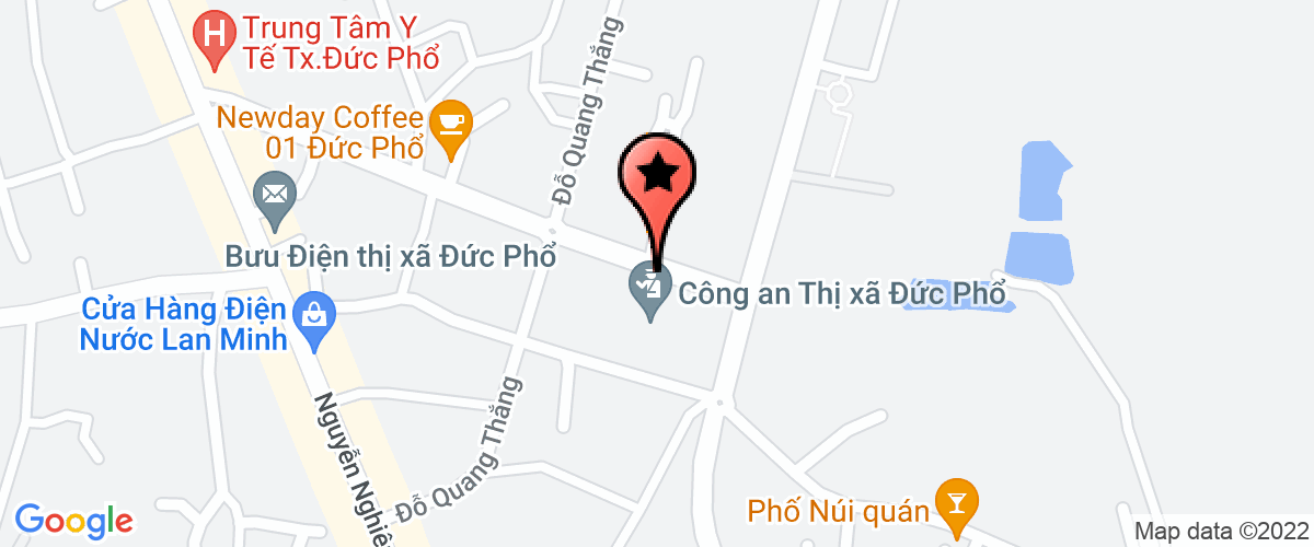 Map go to Nam Viet Trading Services And Production Company Limited