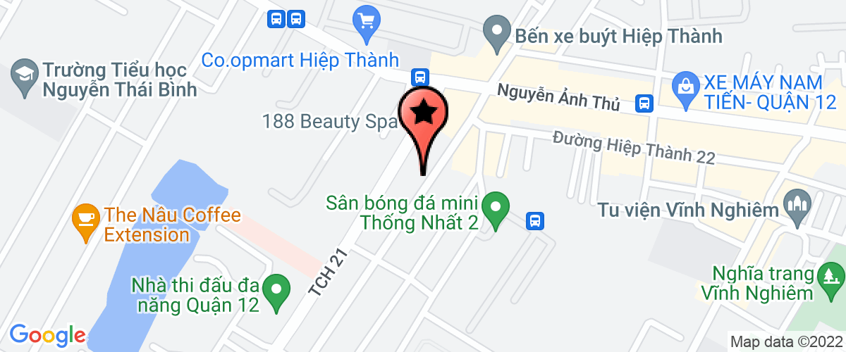 Map go to Loc Thien Phu Service Security Company Limited