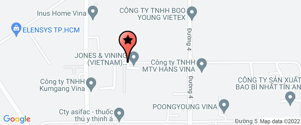 Bản đồ đến Công Ty TNHH Jinhong Vina