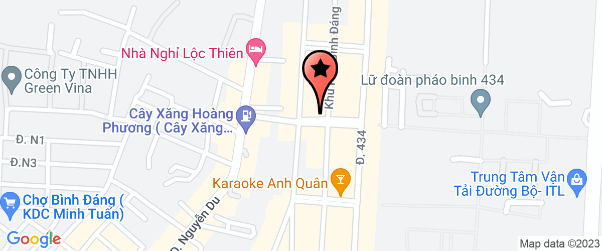 Map go to Binh Nham Production Company Limited