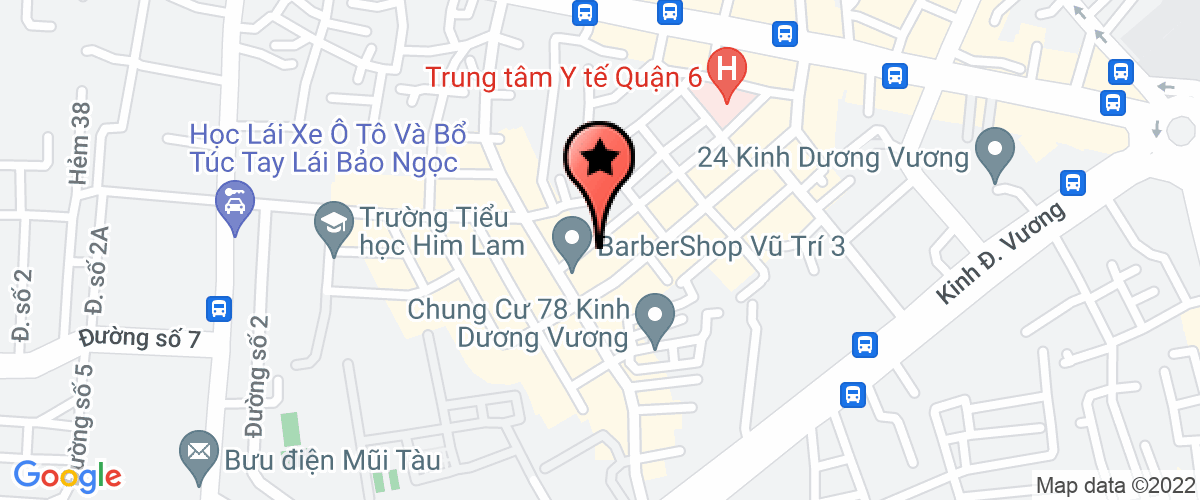 Bản đồ đến Công Ty TNHH Kỹ Thuật Điện Tường Minh
