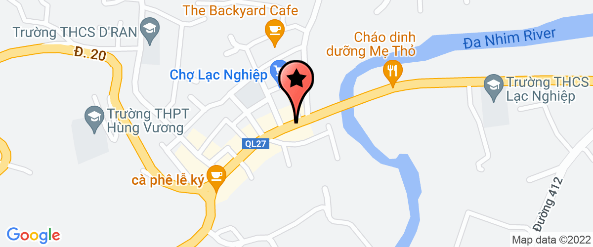 Map go to Khanh Quoc - Don Duong Company Limited