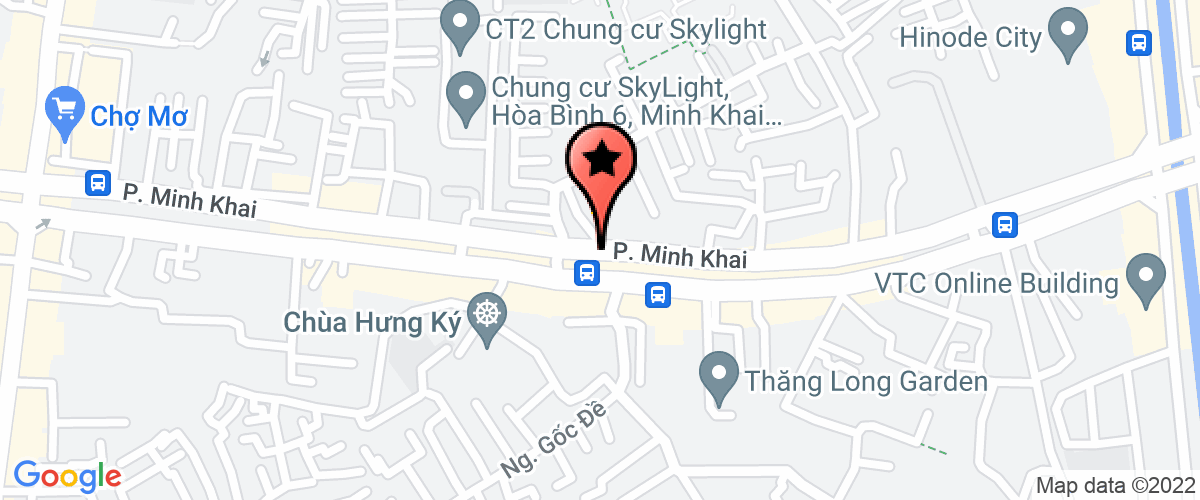 Bản đồ đến Công Ty TNHH Tổng Hợp Thương Mại Giang Minh