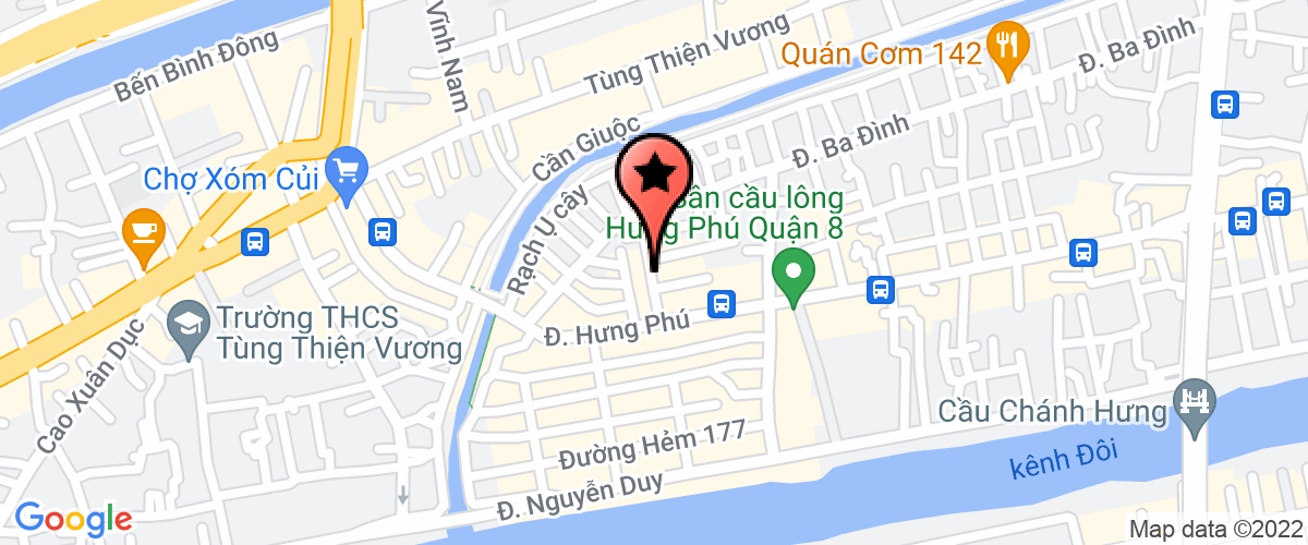 Bản đồ đến Công Ty TNHH Sản Xuất Thương Mại Ninh Phú