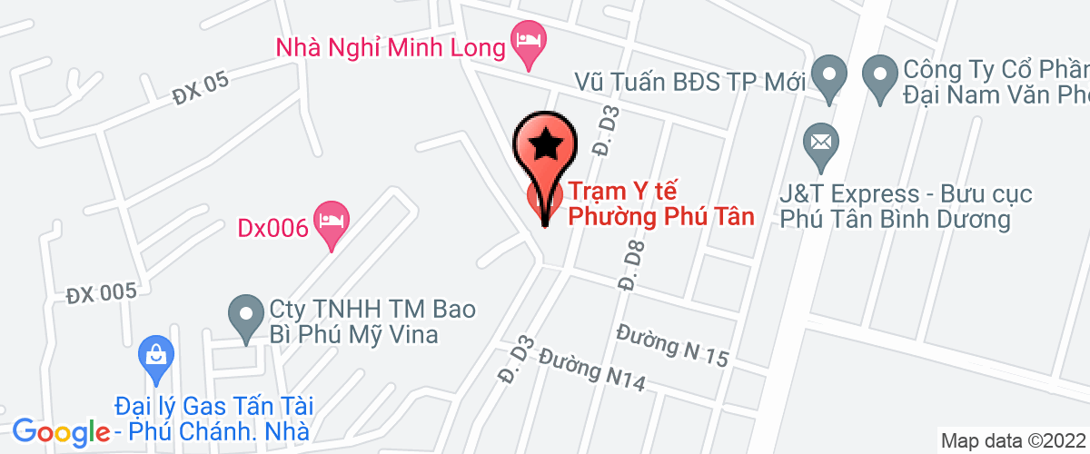 Map go to Dau Nhon Gia Han Company Limited
