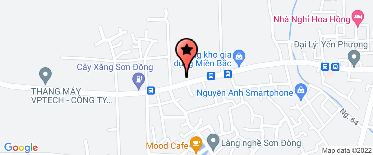 Map go to Vuong Minh Phat Joint Stock Company