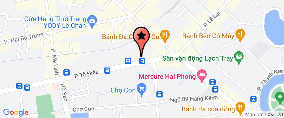 Map go to Ngoc Thuy Trading and Service Furniture Limited Company