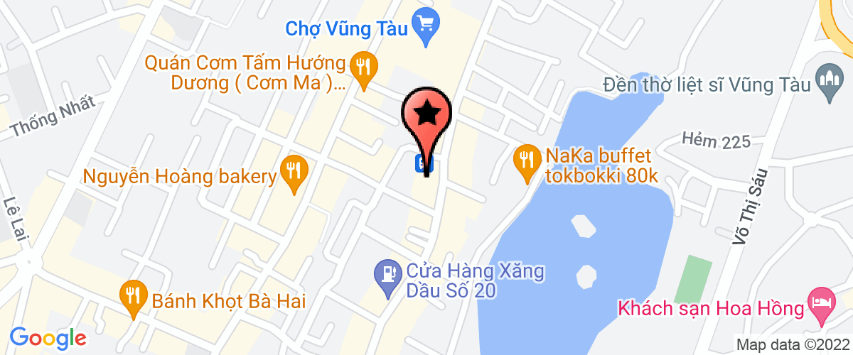 Map go to Tien Ngoc Thanh Company Limited