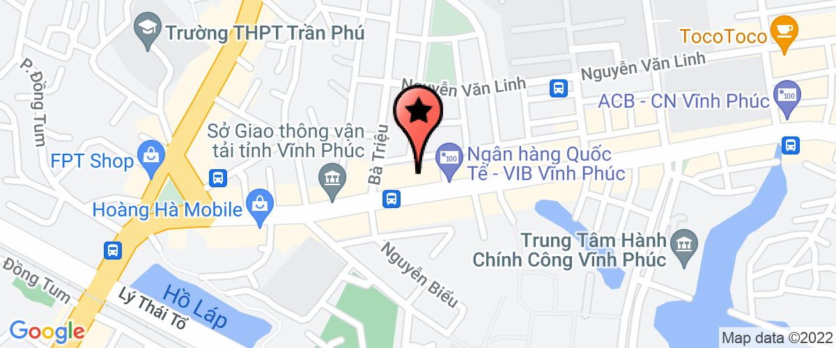 Map go to Hoa Sen Trang Medicine Joint Stock Company