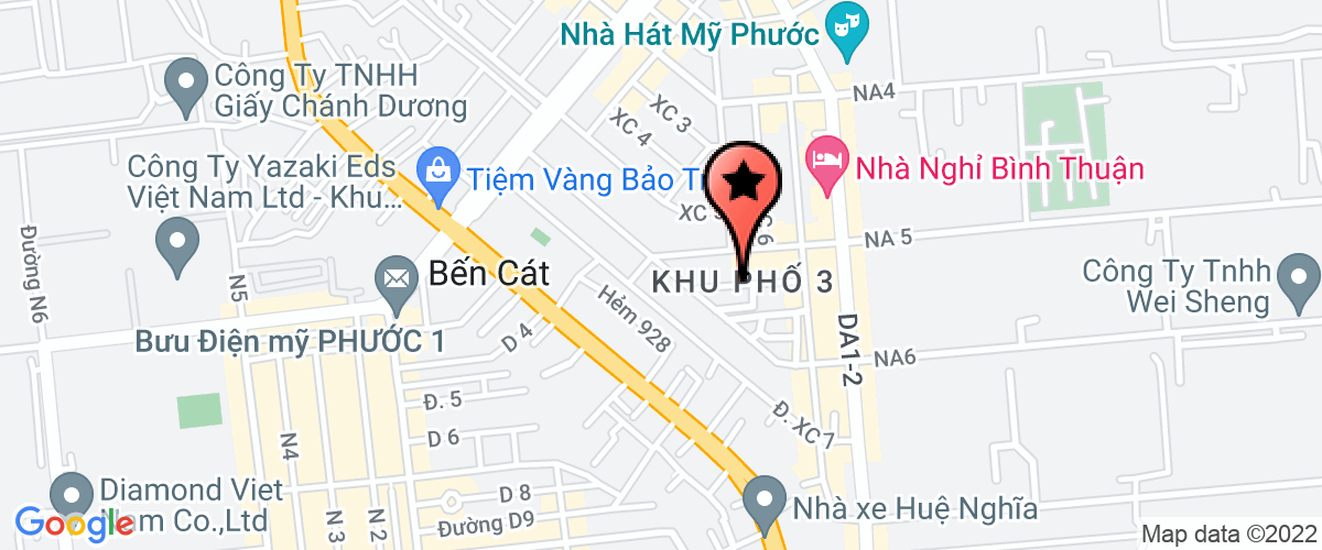 Map go to Tang Thanh Nhan Company Limited