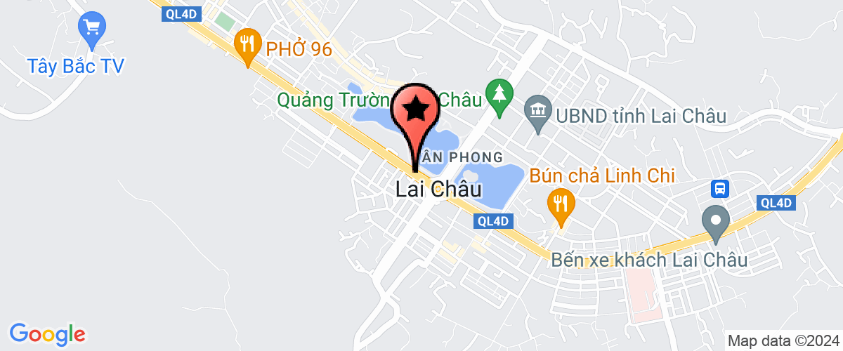 Map go to Lai Chau Electrical Power Company