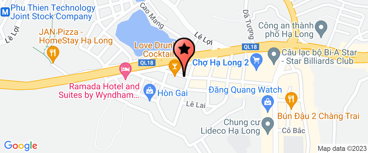 Map go to Hieu Thu Company Limited
