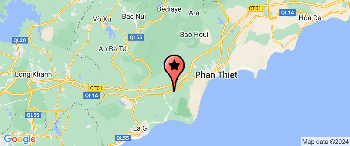 Map go to Hai Thuan Agricultural Company Limited