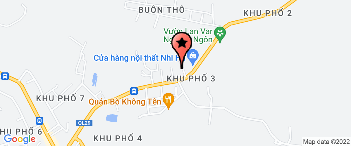 Bản đồ đến Trung Tâm Dạy Nghề Huyện Sông Hinh