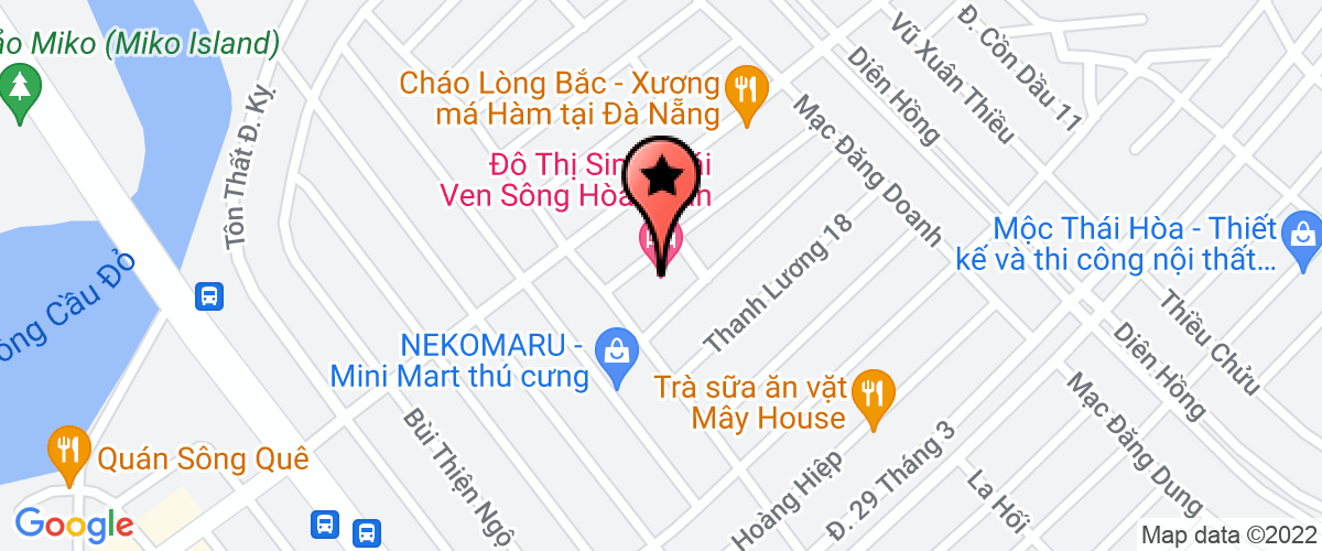 Map go to Xanh Hoa Mat Troi Energy Joint Stock Company
