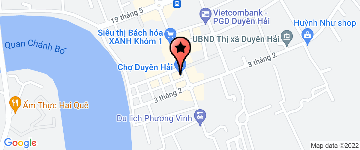 Map go to Nuoi Ngheu Thanh Dat Co-operative
