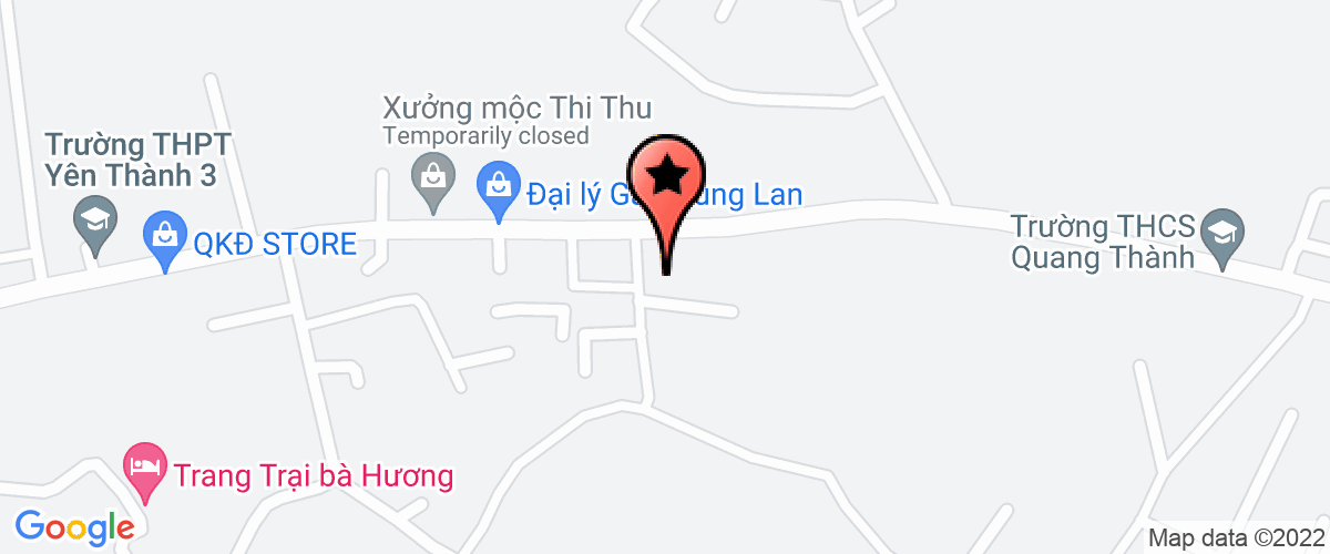 Map go to Hien Tham Private Enterprise