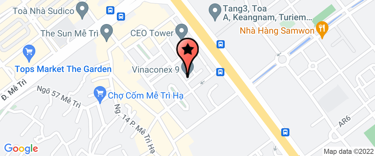 Map go to Mhs Viet Nam Investment and Development Joint Stock Company