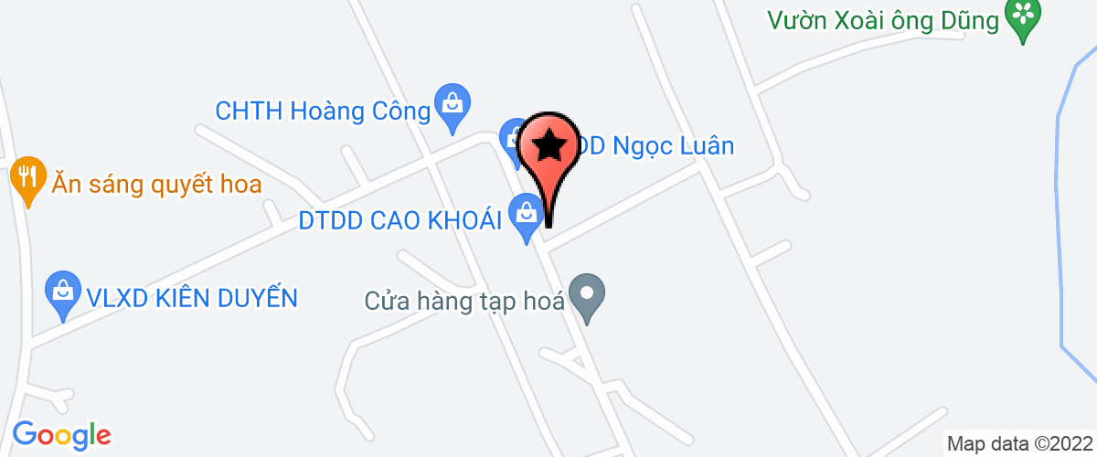Bản đồ đến Công Ty TNHH Thương Mại Hoàng Sài