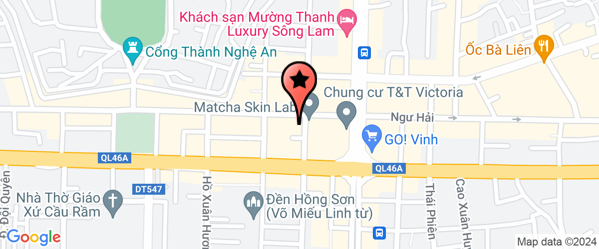 Map go to Hue Son Service Trading Company Limited