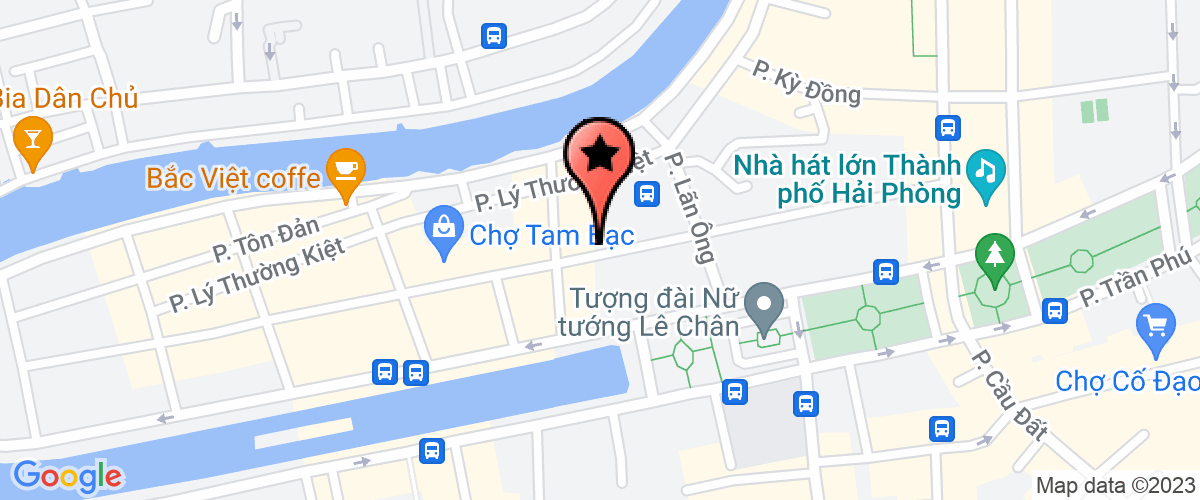 Map go to Phan Boi Chau Secondary School
