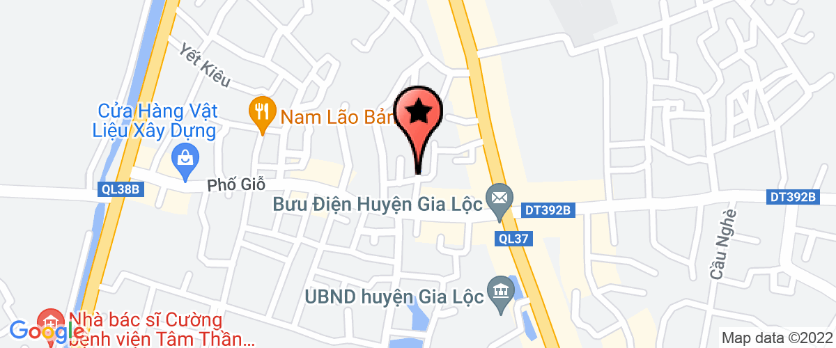 Map go to Banh Dau Xanh Rong Vang Nguyen An Company Limited