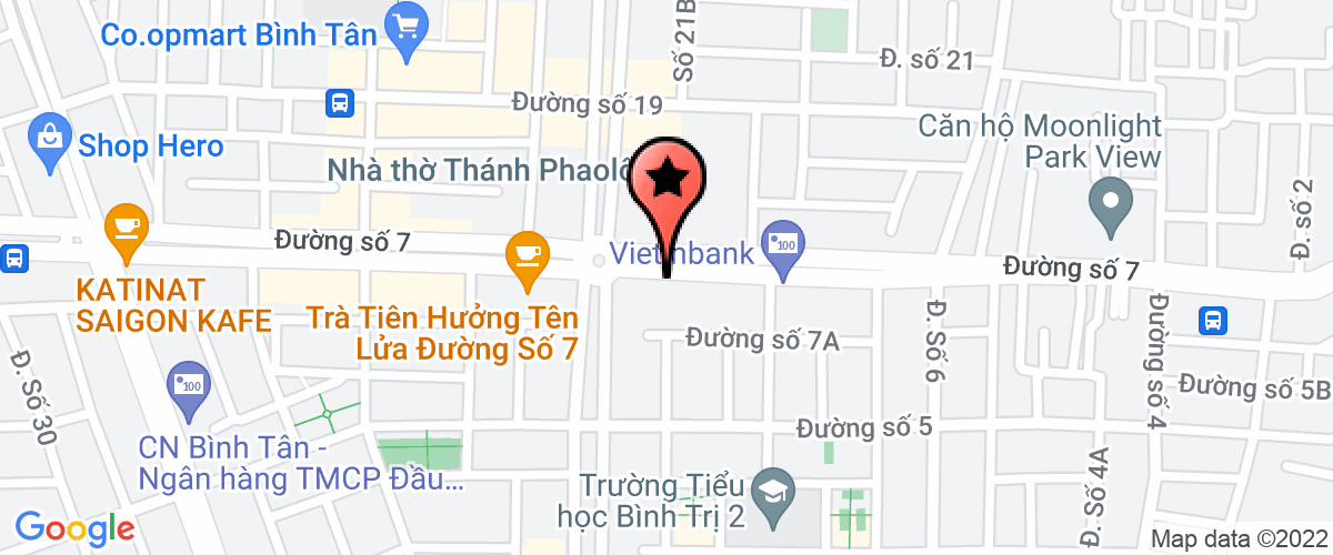 Map go to Ngoc Luc Vien Service Eating Drinking Company Limited
