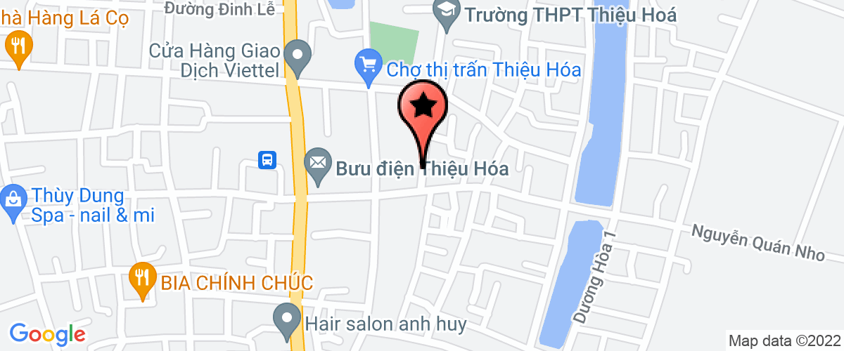 Map go to Thieu Hoa Electrical Installation And Construction Investment Joint Stock Company