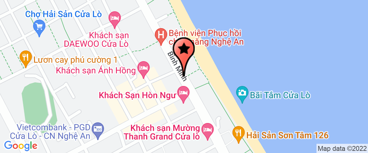 Map go to co phan khoa hoc ky thuat dien tu thiet bi vien thong Trung Thien Company