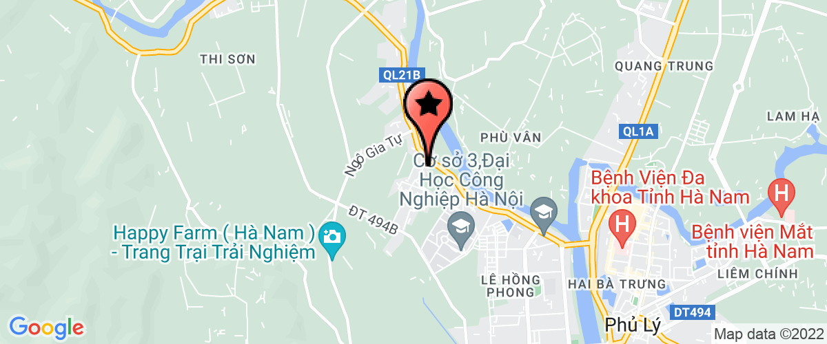 Map go to Thanh Son B Elementary School