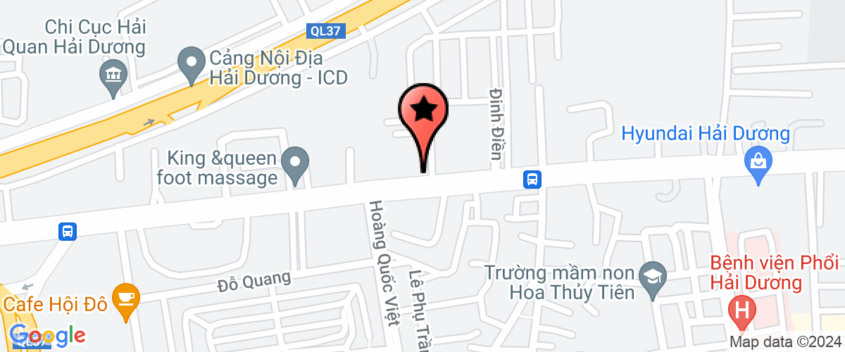 Map go to Minh An Trading Production Company Limited